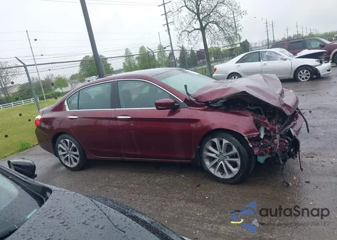 2013 Honda Accord Sport z USA, uszkodzony, nr VIN 1HGCR2F54DA089669